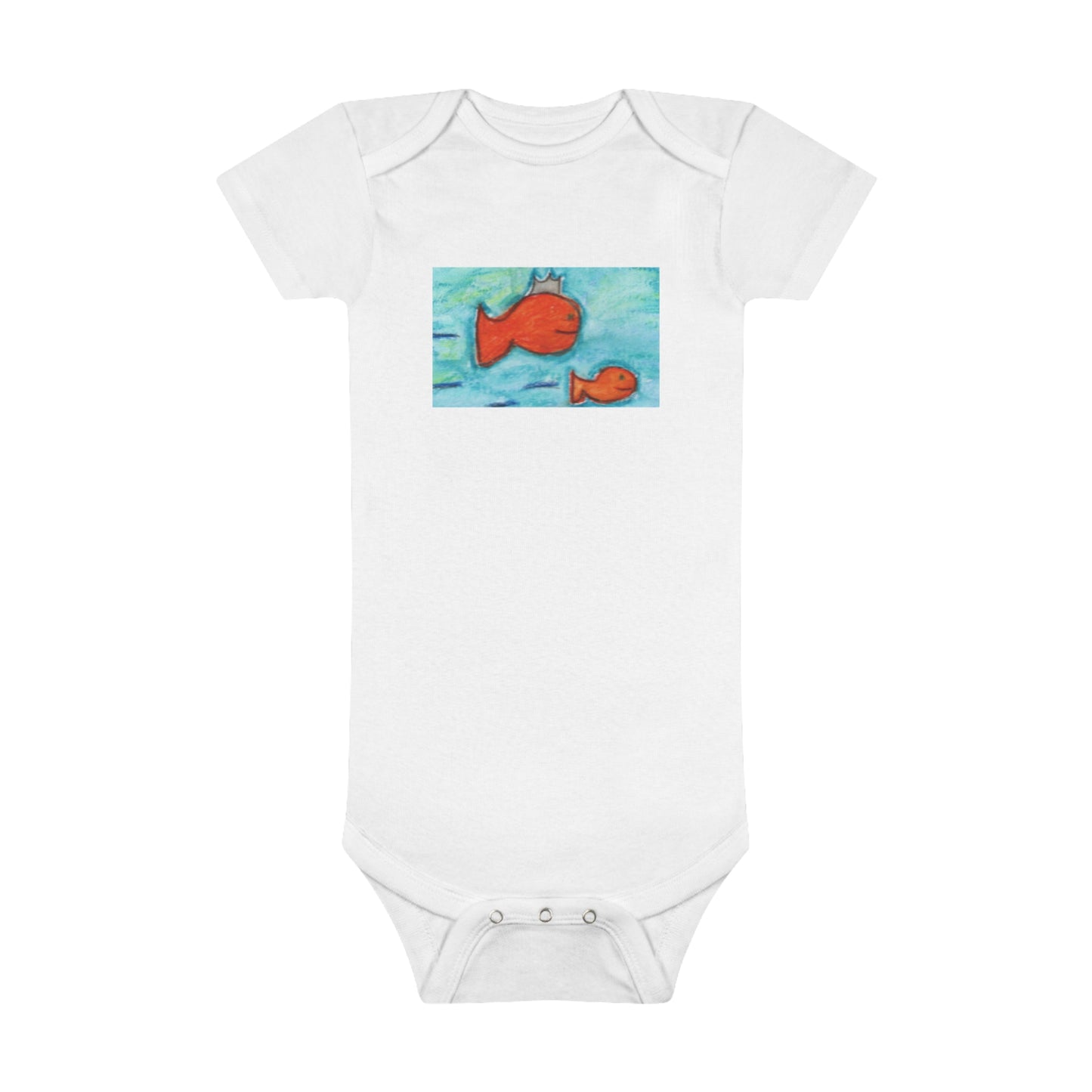 Baby Onesie Short Sleeve 100% Cotton Rib Lap Shoulder Snap Closure Multiple Sizes - Sorel Kairé Collection