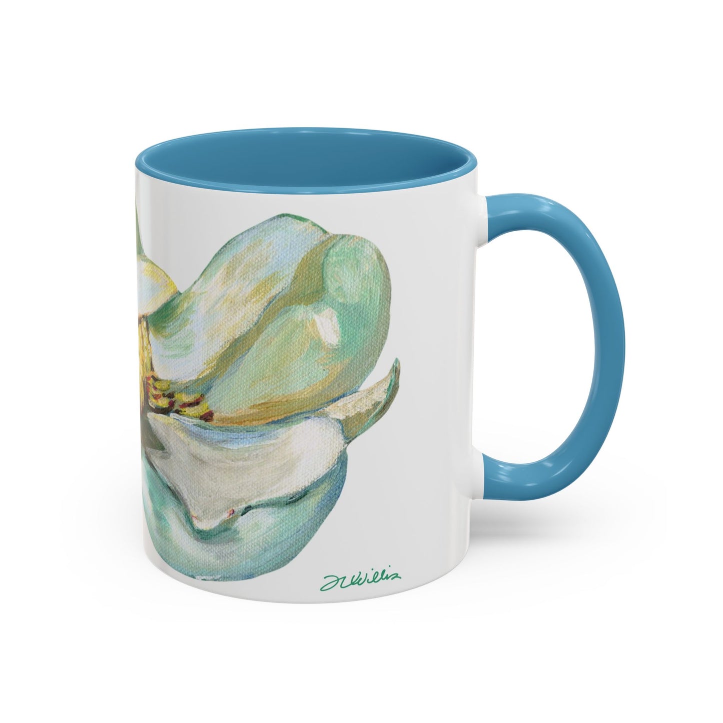 Magnolia Accent Coffee Mug (11, 15oz)