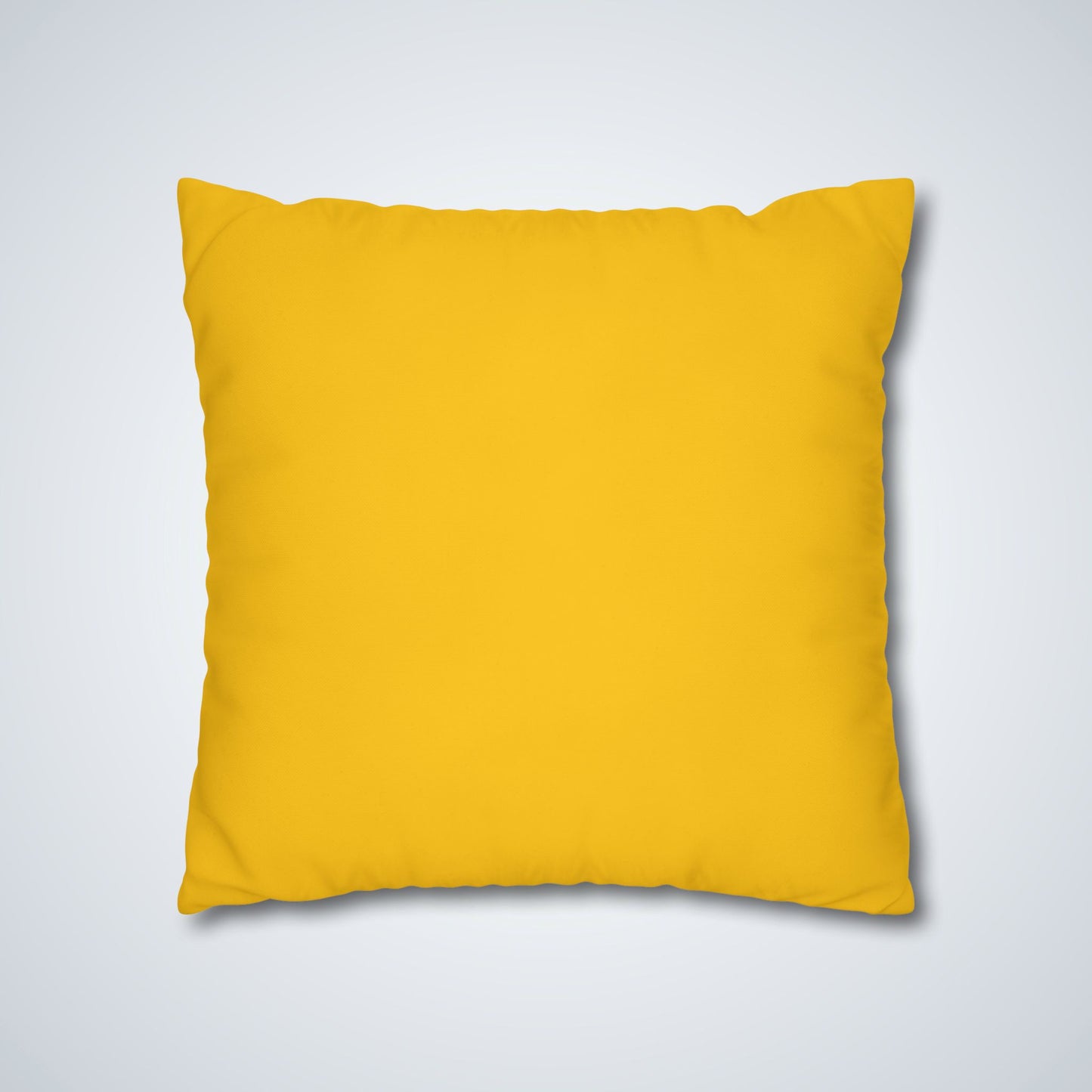 Sunflower Square Poly Canvas Pillowcase