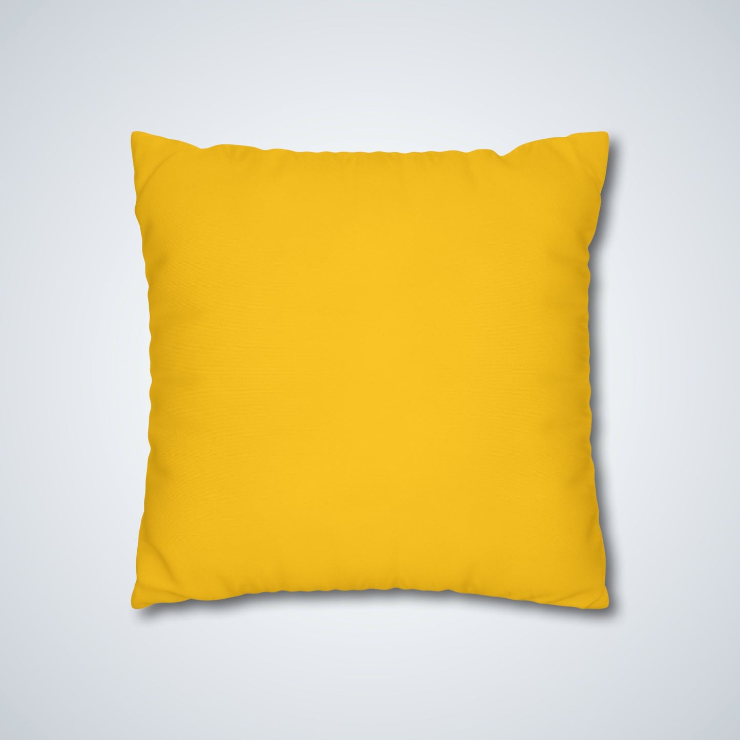 Sunflower Square Poly Canvas Pillowcase