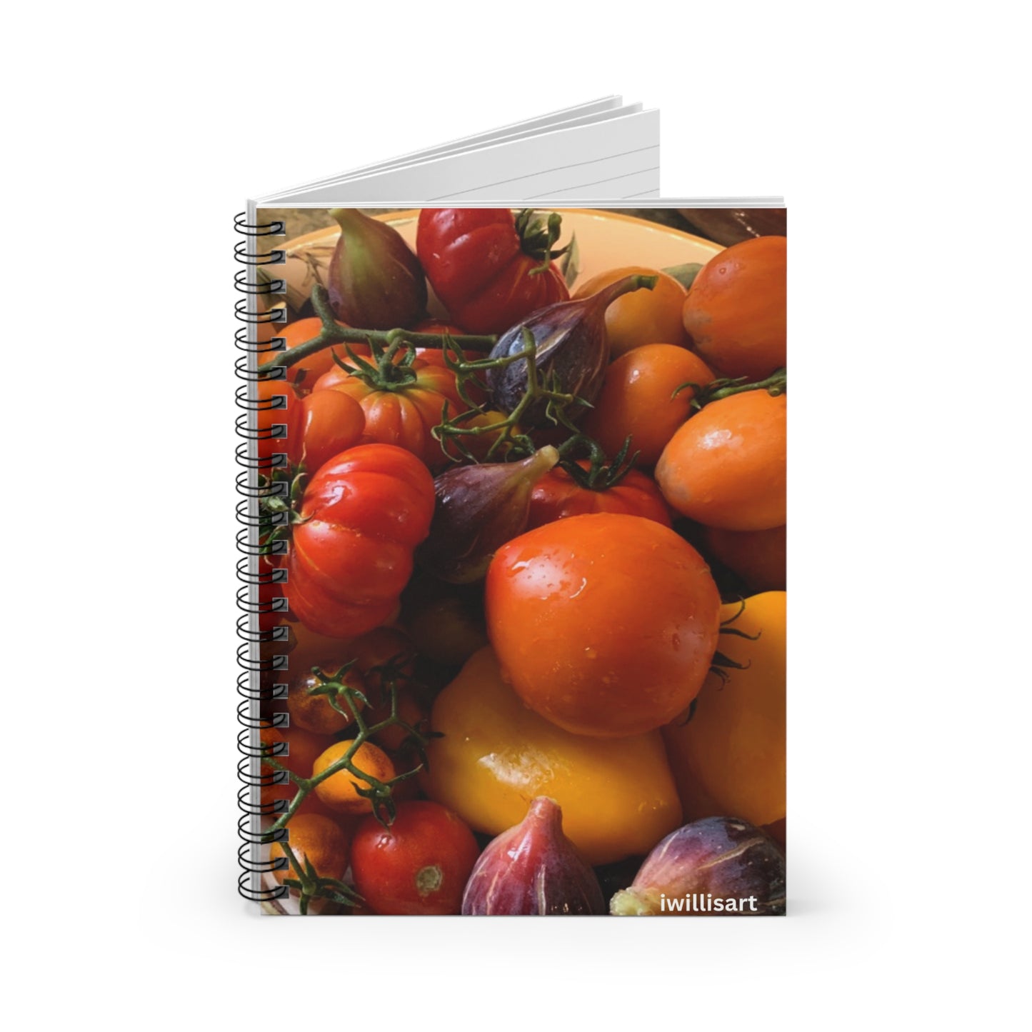 Tomato Fig Spiral Notebook