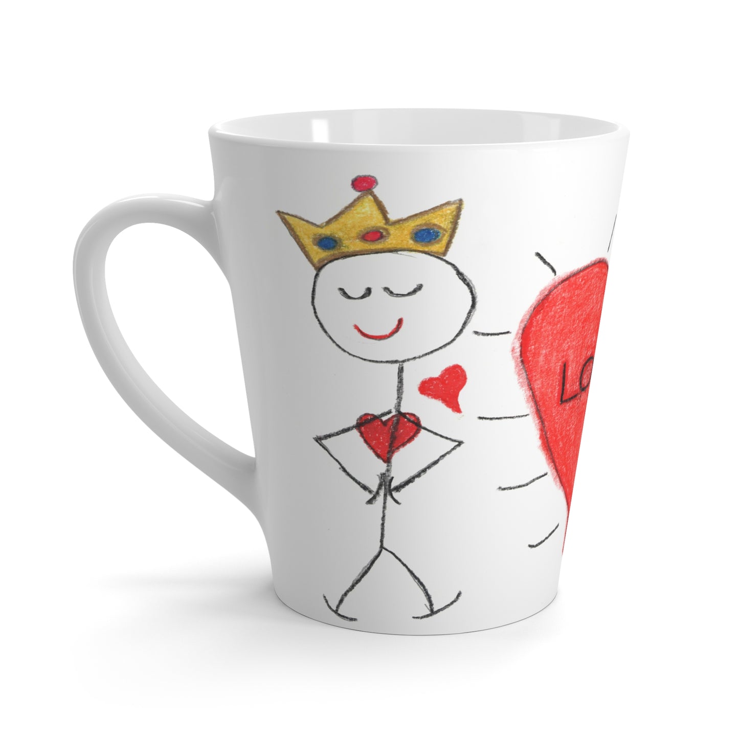 King Love Latte Mug - Sorel Kairé Collection