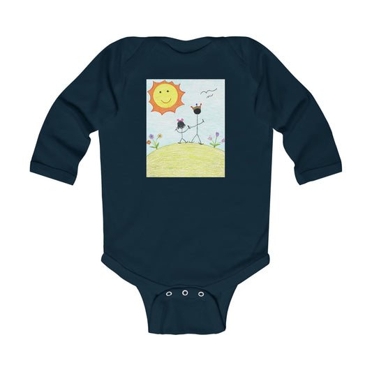 Baby Bodysuit - Sorel Kairé Collection - Long Sleeve. Multiple sizes